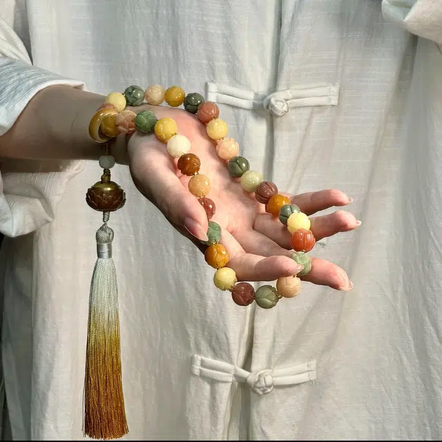 魏天选 梦幻芙蕖 菩提子/菩提籽 手串 男女同款情侣款