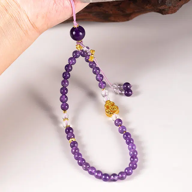 玺璎 古风国潮#好运天然 紫水晶 摆件雕件 女款