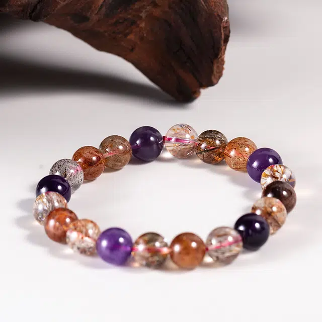 玺璎 新中式复古#好运天然 黑发晶 手串 女款