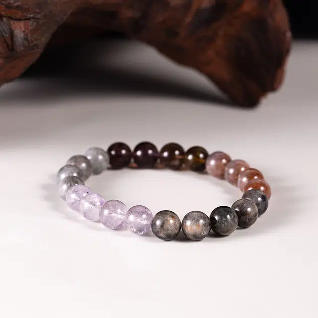 玺璎 复古国潮多宝福禄寿#好运天然 草莓晶 手链 女款