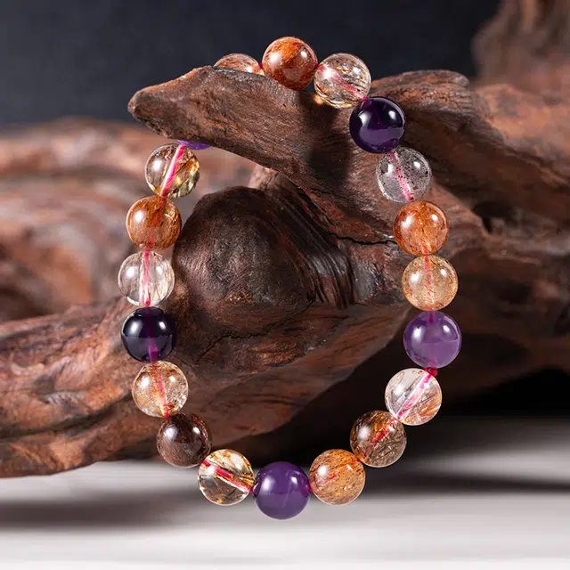 玺璎 新中式复古#好运天然 黑发晶 手串 女款