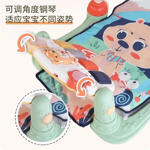 优乐恩 脚踏钢琴健身架器 益智玩具