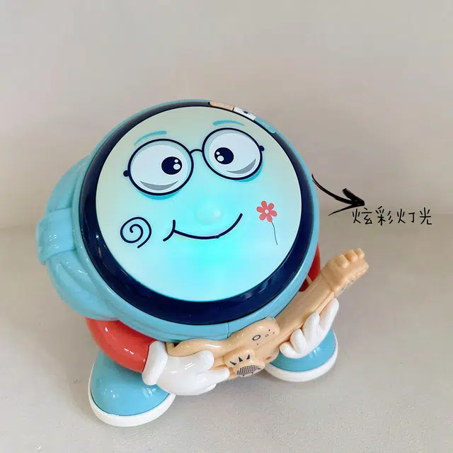 优乐恩 多功能万向行走手拍鼓 早教益智拍拍鼓 安抚玩具 早教/益智玩具