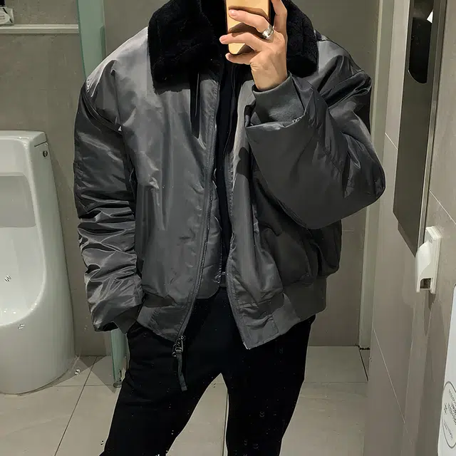 我是大卫 机能风翻领保暖休闲外套夹克 男女同款
