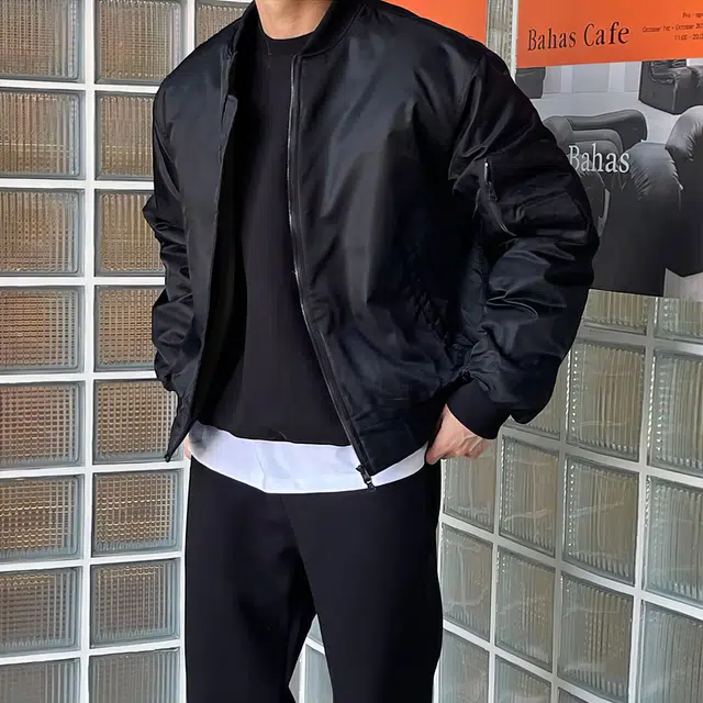我是大卫 时尚韩版飞行员潮流复古棒球服夹克 男女同款