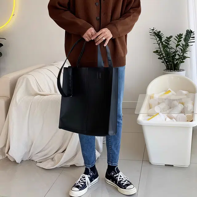 我是大卫 美式复古水洗弹力休闲百搭小脚九分牛仔裤 男女同款 蓝色