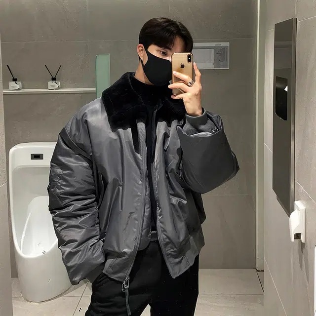 我是大卫 机能风翻领保暖休闲外套夹克 男女同款