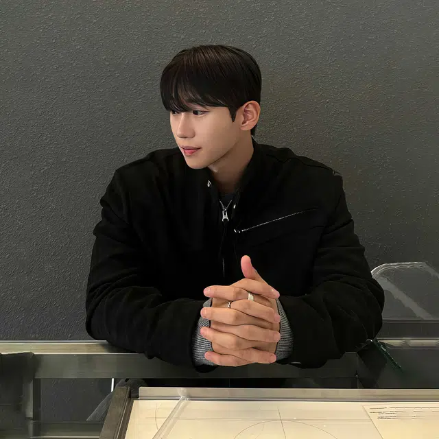 我是大卫 美式复古短款机车服双拉链立领夹克外套 男女同款