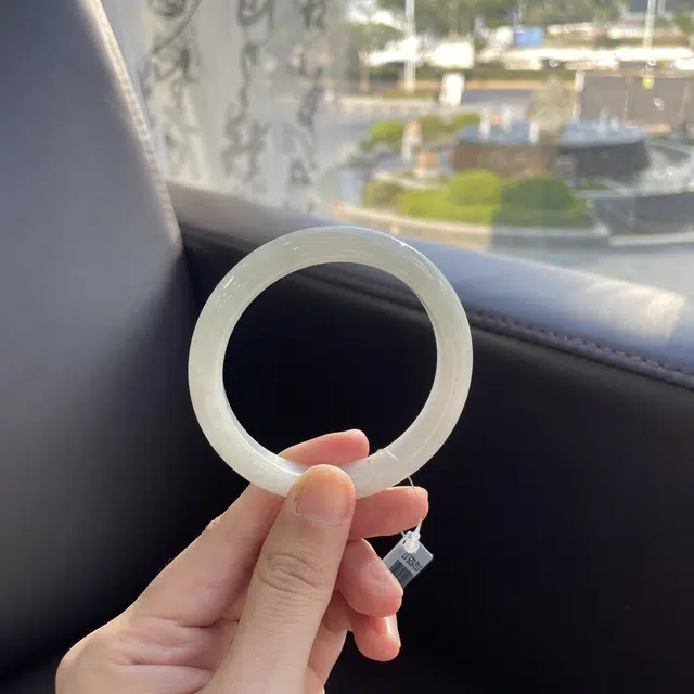 翠亨祥 细糯飘花 优雅大气 糯种 手镯 女款