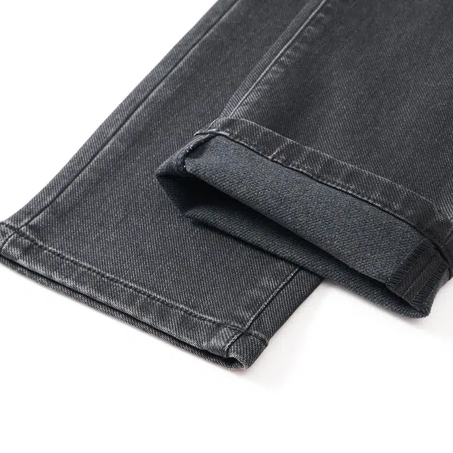 爱登堡 水洗做旧舒适耐穿经典百搭通勤易打理牛仔裤 男款