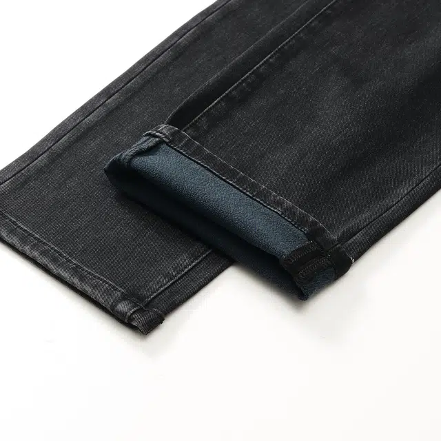 爱登堡 探索主题纯色印花口袋通勤百搭休闲轻奢修身水洗磨白猫须抗皱耐穿亲肤舒适保暖挺括有型拉链长微弹牛仔裤 男款