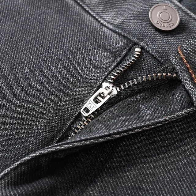 爱登堡 水洗做旧舒适耐穿经典百搭通勤易打理牛仔裤 男款