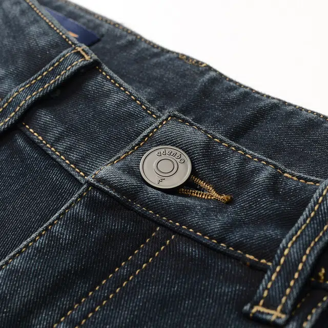 爱登堡 水洗磨白修身通勤百搭轻奢休闲抗皱耐穿亲肤易打理保暖微弹力牛仔裤 男款