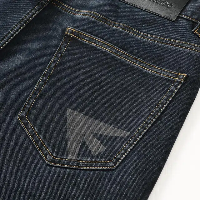 爱登堡 直筒修身小脚水洗磨白复古简约休闲百搭通勤耐磨亲肤舒适微弹易打理牛仔裤 男款