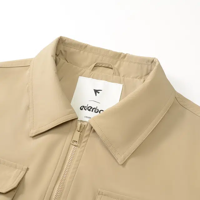 爱登堡 纯色多口袋工装简约休闲百搭通勤户外商务防风耐磨夹克 男款