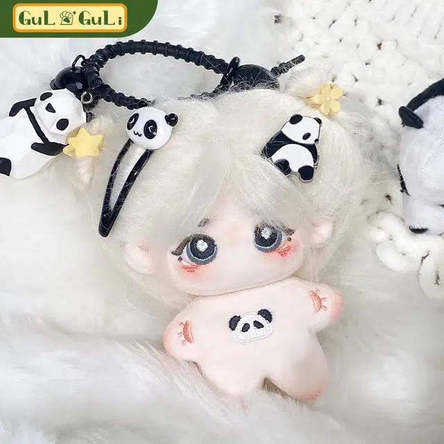 壹号梦工场 古力古力 熊猫奶盖 棉花娃娃 衣服 玩偶周边