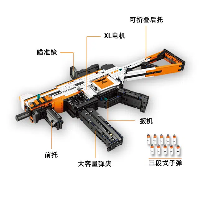 UMP45 950pcs1160pcs JPS-0102-KB6001