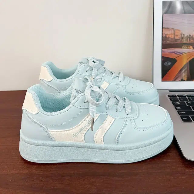 TELENT Thick Sole Casual Sneakers