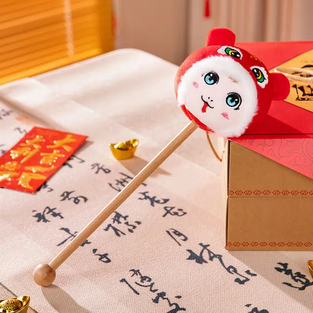 胖胖龙 :福蛇大合集 蛇年吉祥物挂饰 活动敲背棒 可爱软萌治愈 玩偶周边
