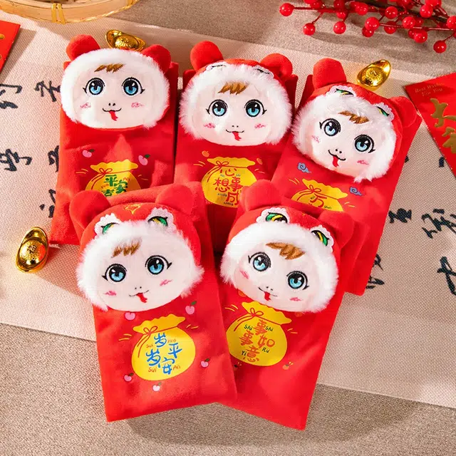 胖胖龙 :福蛇大合集 蛇年吉祥物挂饰 活动敲背棒 可爱软萌治愈 玩偶周边