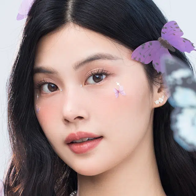 珂里 简约气质复古梅花防堵耳洞清新花朵设计百搭高级感 合金 耳钉 女款
