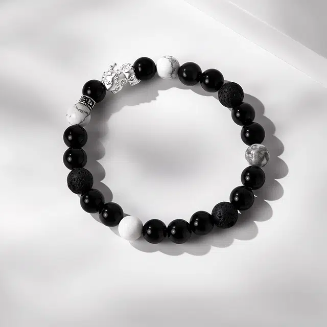 喜钻 貔貅 古韵祥瑞绕腕招财纳福佑安康间 精致 水晶 手串 男女同款情侣款