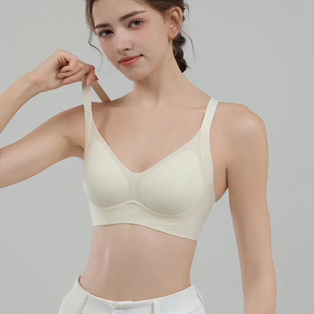 都市丽人 提拉小胸聚拢防外扩收副乳无钢圈文胸 女款
