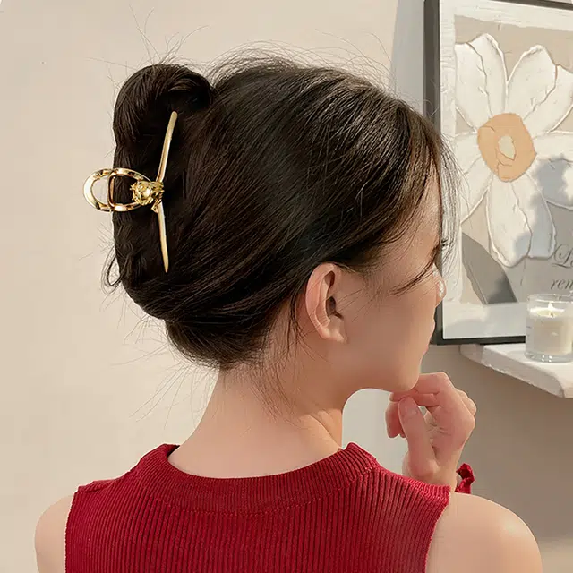 秦福炫 龙抬头抓夹 原创款大号高级感鲨鱼夹夹子 发夹 女款