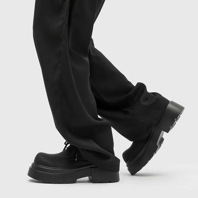 BrandName High-Top Biker Boots