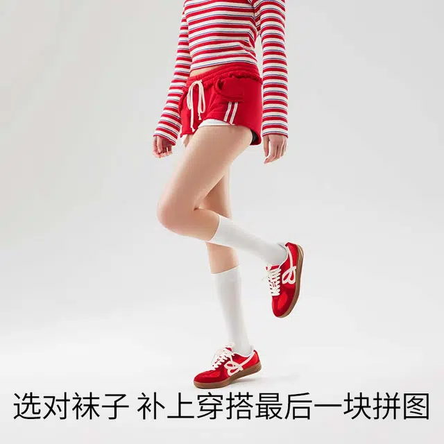 副歌 薄款吸汗透气女生小腿袜百搭舒适无骨显瘦纯色高筒袜 女款 礼盒组合装