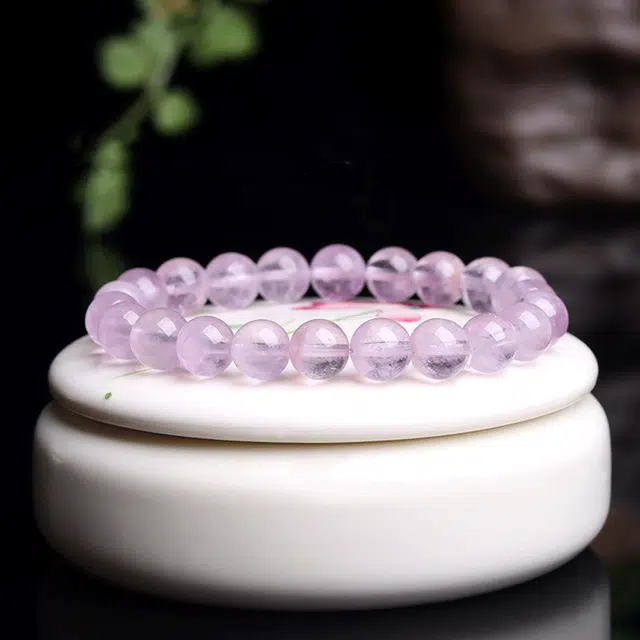 珍·如金 中国黄金 紫气东来 新中式国风好运 薰衣草 梦幻精致 简约百搭 日常通勤天然 紫水晶 手串 女款