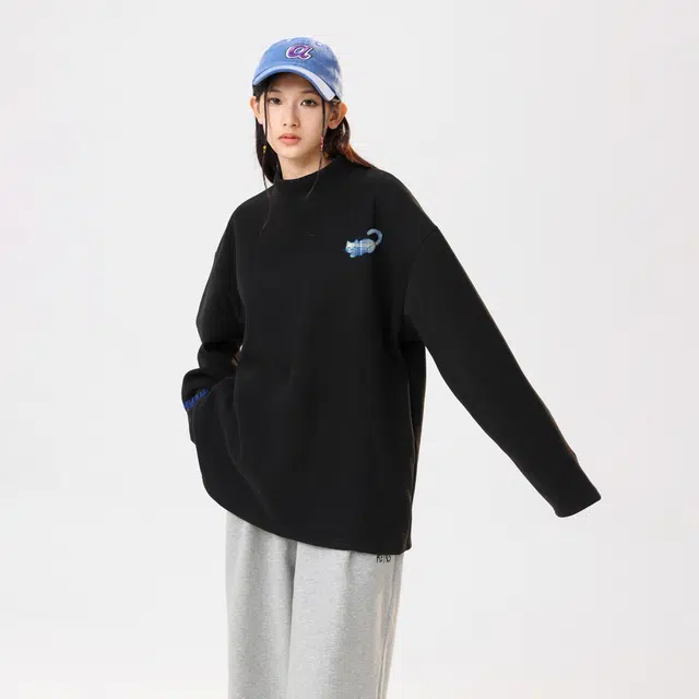 HUANQIU Retro Unisex Thermal Top