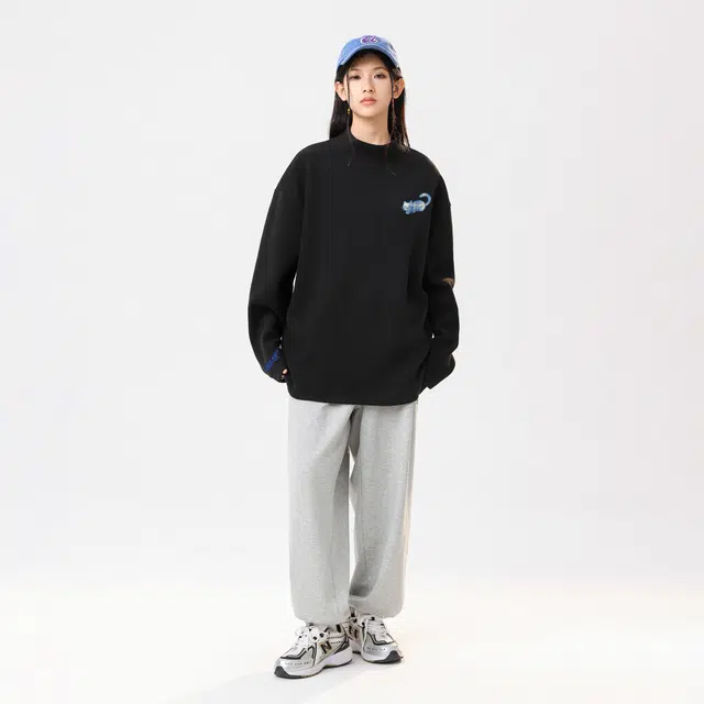 HUANQIU Retro Unisex Thermal Top