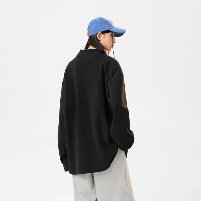 HUANQIU Retro Unisex Thermal Top