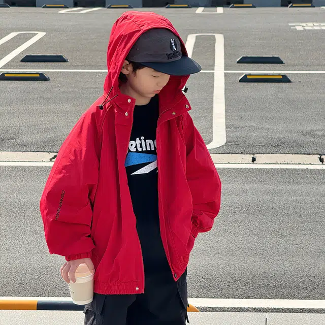 熊猫圆圆上装 时尚简约大方经典百搭潮流连帽外套