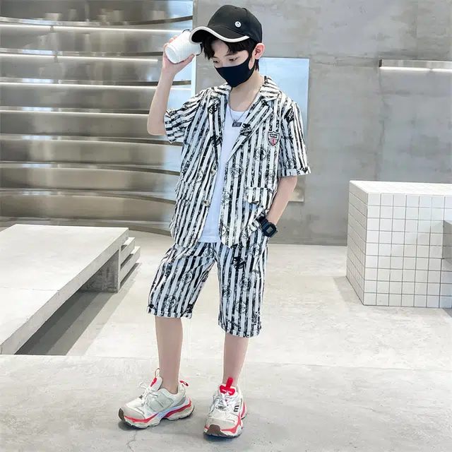 熊猫圆圆休闲运动套装 洋气百搭舒适 中小童