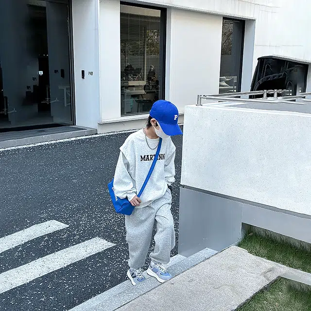 熊猫圆圆 童装 男童卫衣秋装新款儿童中大童韩版帅气休闲上衣男孩春秋装