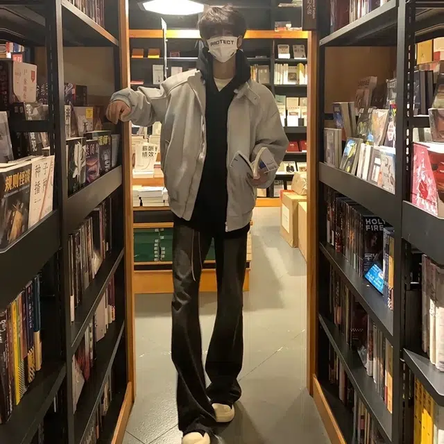 虫小绿 美式高街解构拼接小众设计毛呢纯色外套秋冬季基础款立领宽松休闲百搭舒适通勤开衫卫衣教练行政飞行员夹克 男女同款