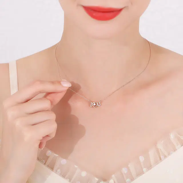 GRACE GIRL I LOVE YOU 18K