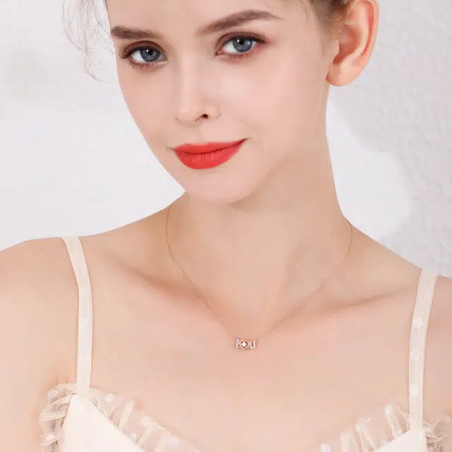 GRACE GIRL I LOVE YOU 18K