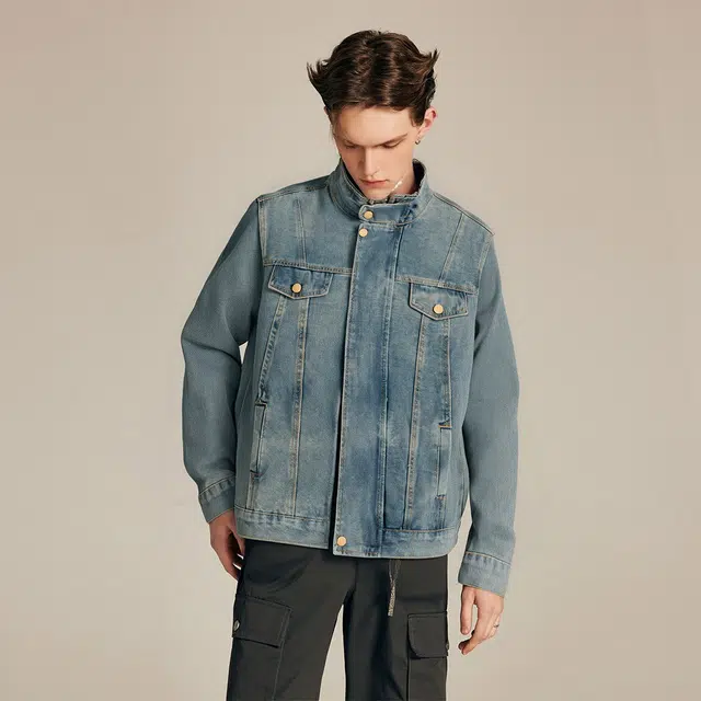 88rising Harrington Denim Jacket