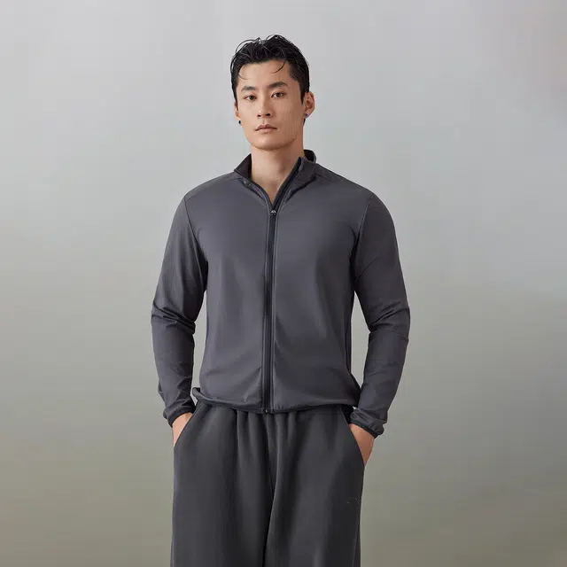 无畏东方 无观云感全拉链紧身衣夹克 男女同款