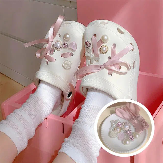 OFLY ins DIY crocsDIY
