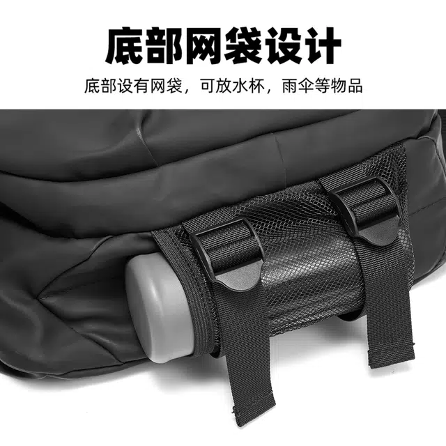 匹克 防水基础百搭街头机能 织物 单肩斜挎包 男女同款情侣款 黑色