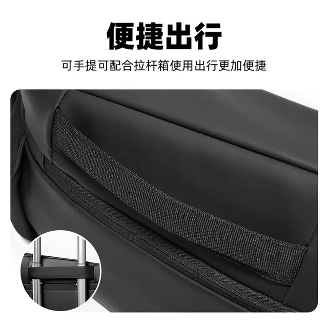 匹克 防水基础百搭街头机能 织物 单肩斜挎包 男女同款情侣款 黑色