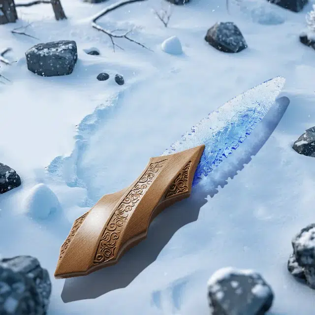 智创佳 失落遗迹匕首塑料刀刃玩具 成品模型