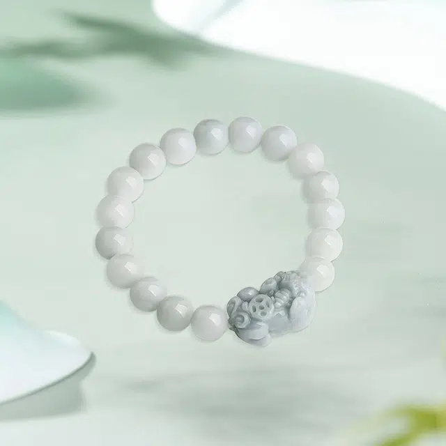 祝富礼 貔貅吉祥福禄招财瑞兽转运珠 福气满满高级感 珠串 国风旗袍汉服 手环 豆种 手串 男女同款情侣款