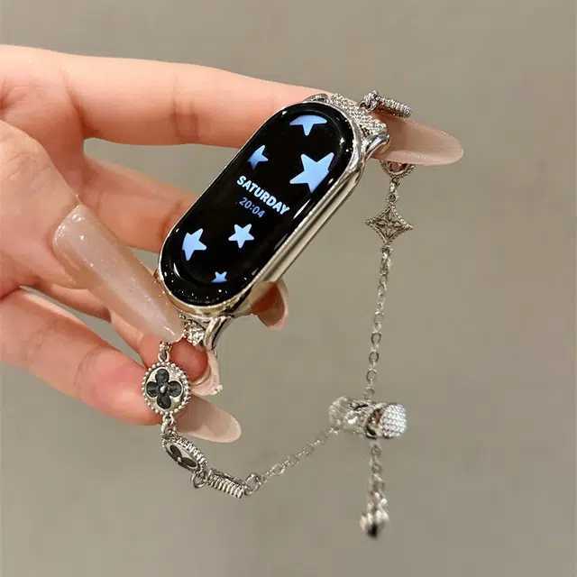 潮流腕 表带 小米适用 金属材质 时尚百搭个性潮流金属表带男女通用