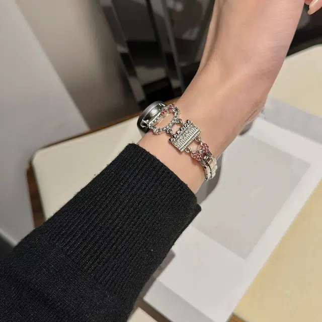 潮流腕 表带 小米红米适用 合金材质 可爱合金表带男女通用