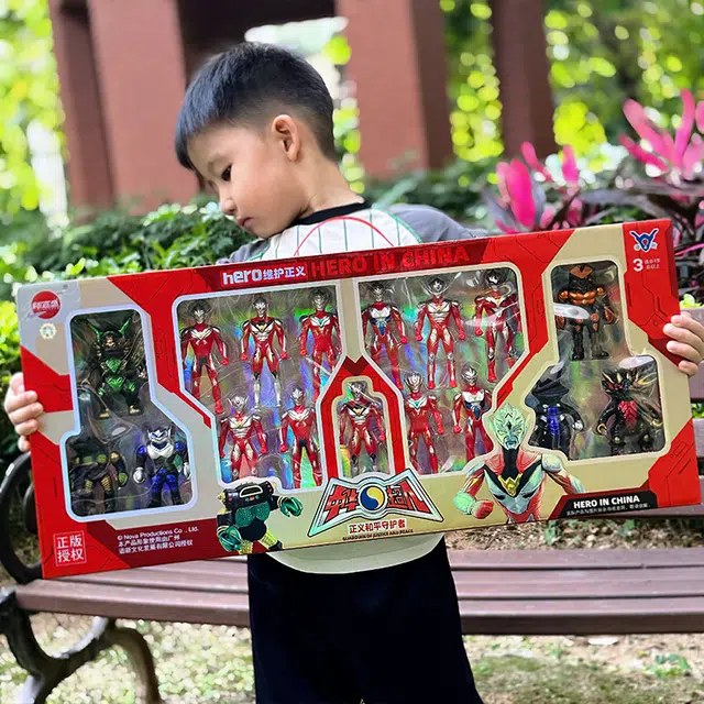 小牧马 中华超人模型奥特曼怪兽手办 玩具